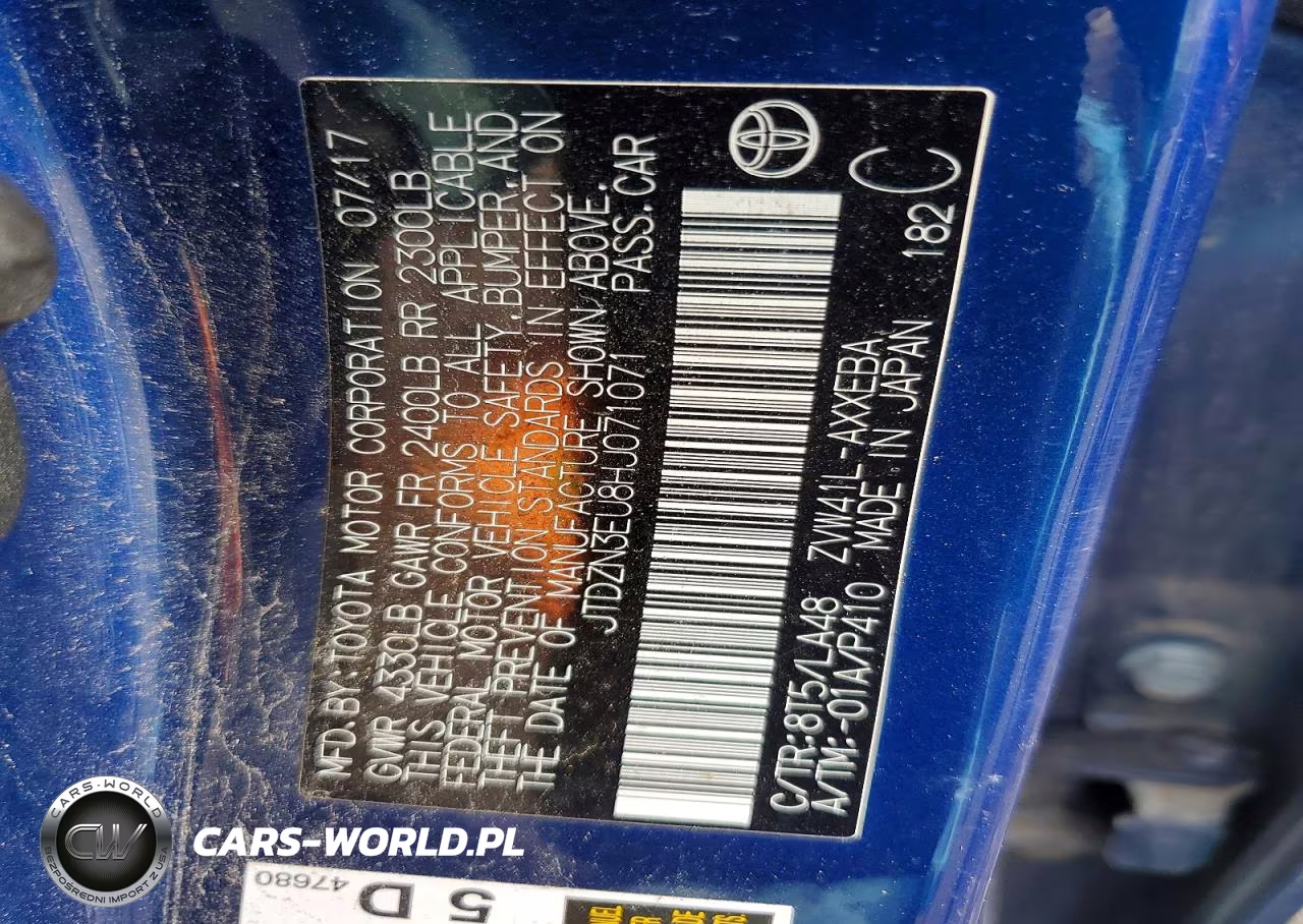 2017 Toyota Prius V Four VIN:JTDZN3EU8HJ071071 - 12