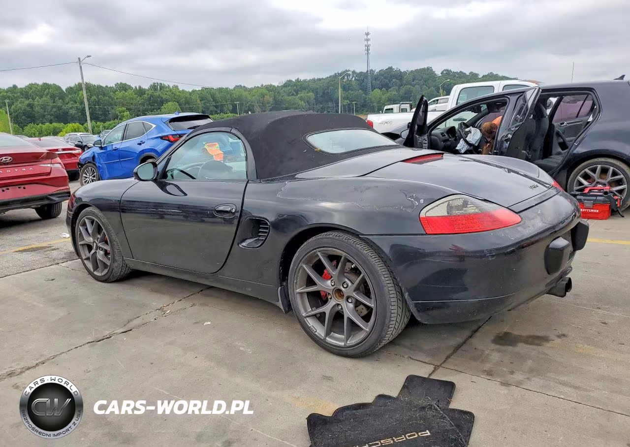 2000 Porsche Boxster VIN:WP0CA2987YU624204 - 2