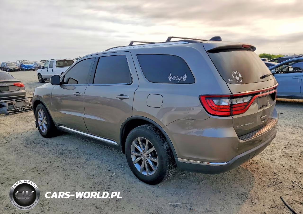 2016 Dodge Durango Sxt VIN:1C4RDHAG9GC458800 - 2