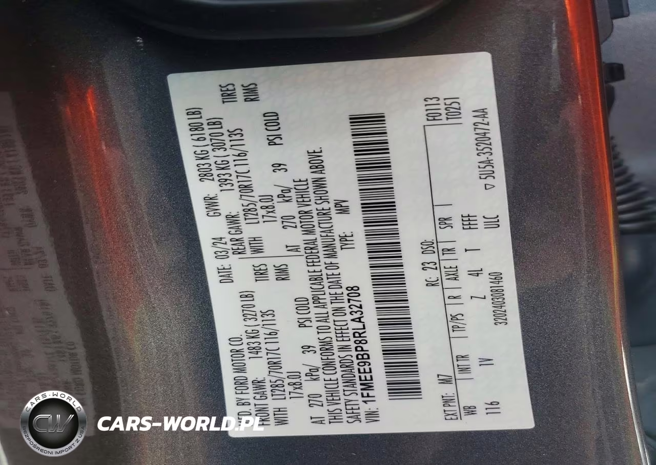 2024 Ford Bronco Badlands VIN:1FMEE9BP8RLA32708 - 13