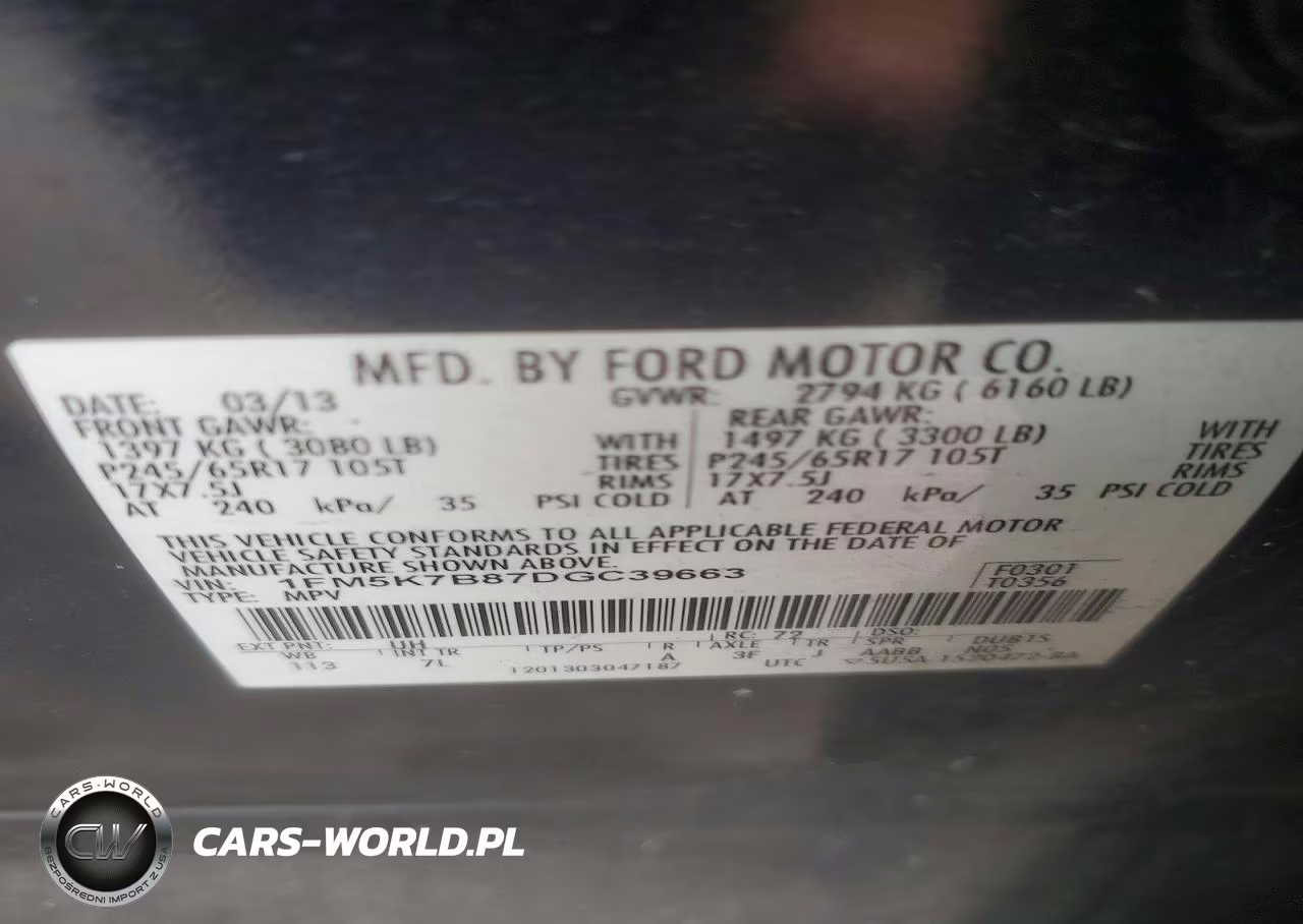 2013 Ford Explorer VIN:1FM5K7B87DGC39663 - 12