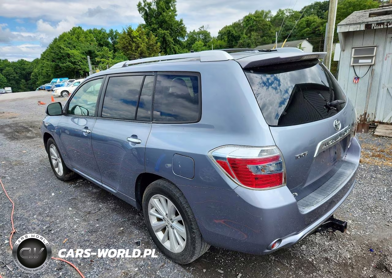 2009 Toyota Highlander Hybrid Limited VIN:JTEEW44A792036618 - 2