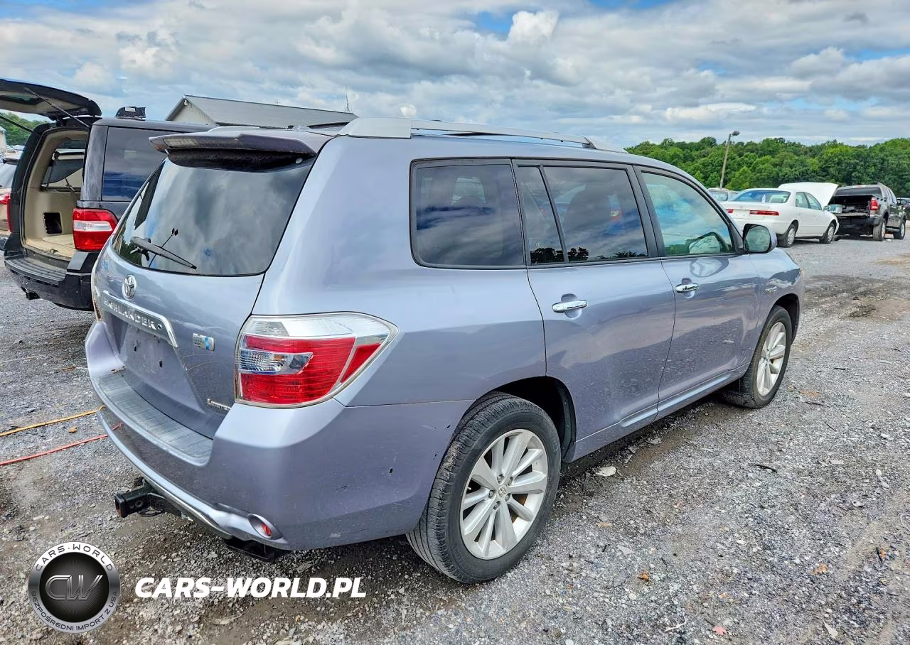 2009 Toyota Highlander Hybrid Limited VIN:JTEEW44A792036618 - 3