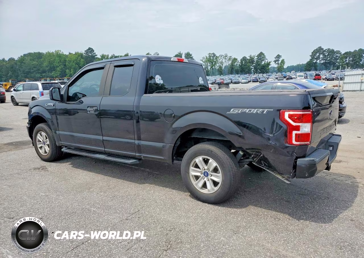 2019 Ford F150 Super Cab VIN:1FTEX1CB7KKD35526 - 2