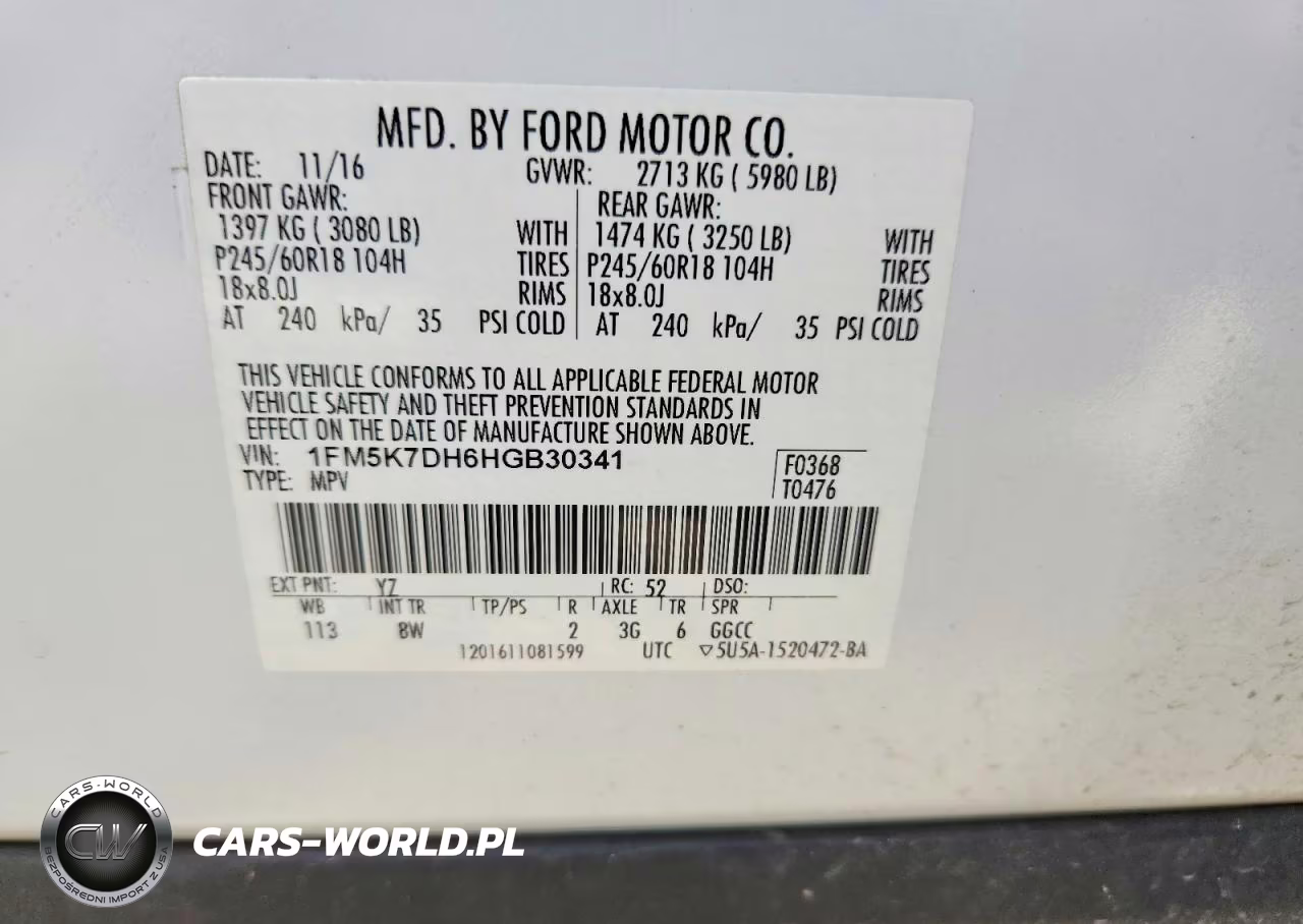 2017 Ford Explorer Xlt VIN:1FM5K7DH6HGB30341 - 13