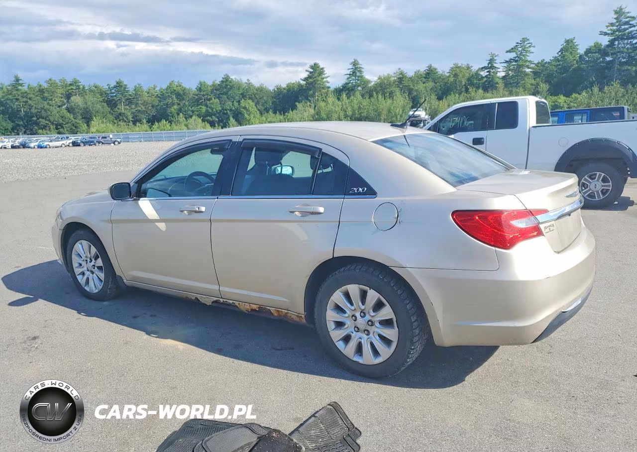 2014 Chrysler 200 Lx VIN:1C3CCBAB3EN124097 - 2
