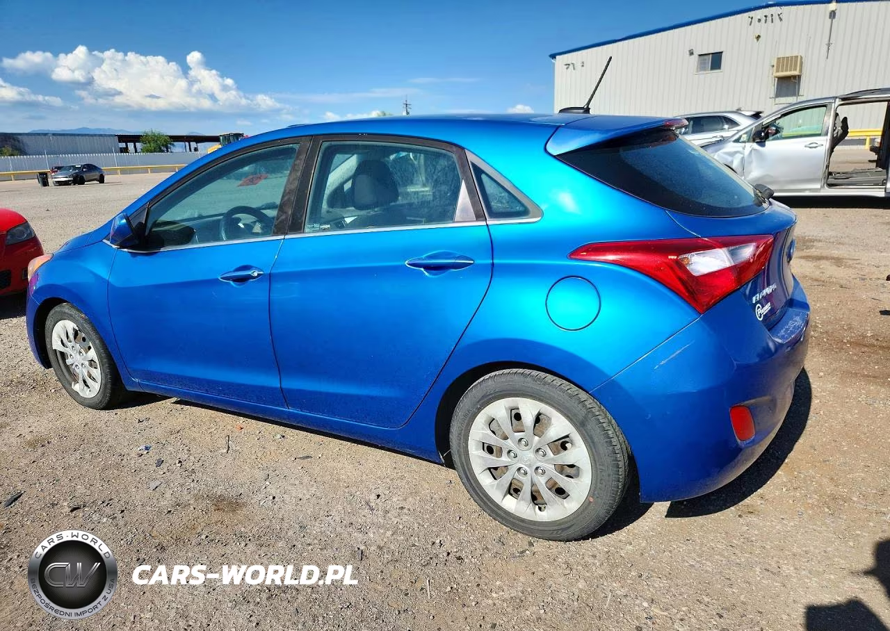 2017 Hyundai Elantra Gt Base VIN:KMHD35LH4HU350013 - 2