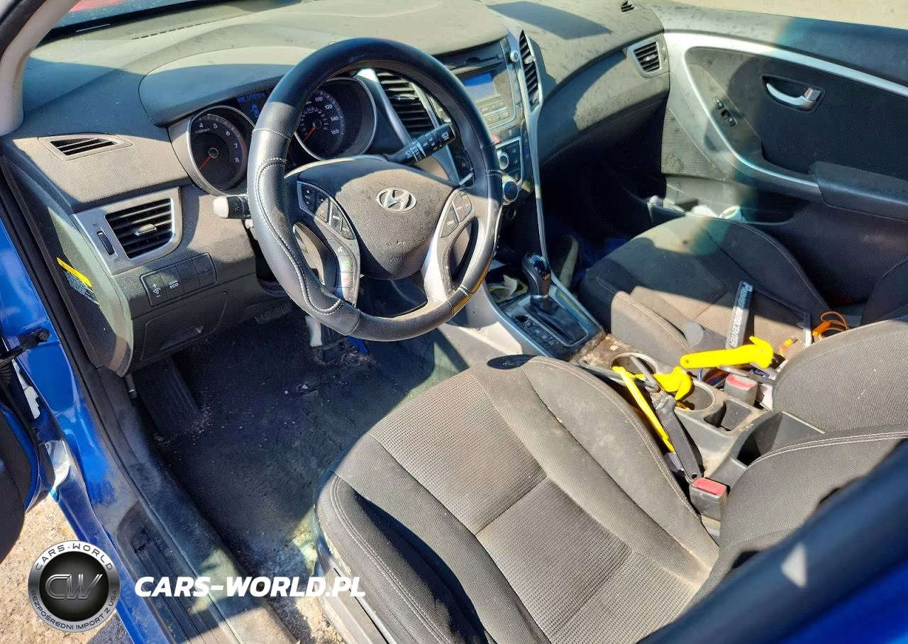 2017 Hyundai Elantra Gt Base VIN:KMHD35LH4HU350013 - 8