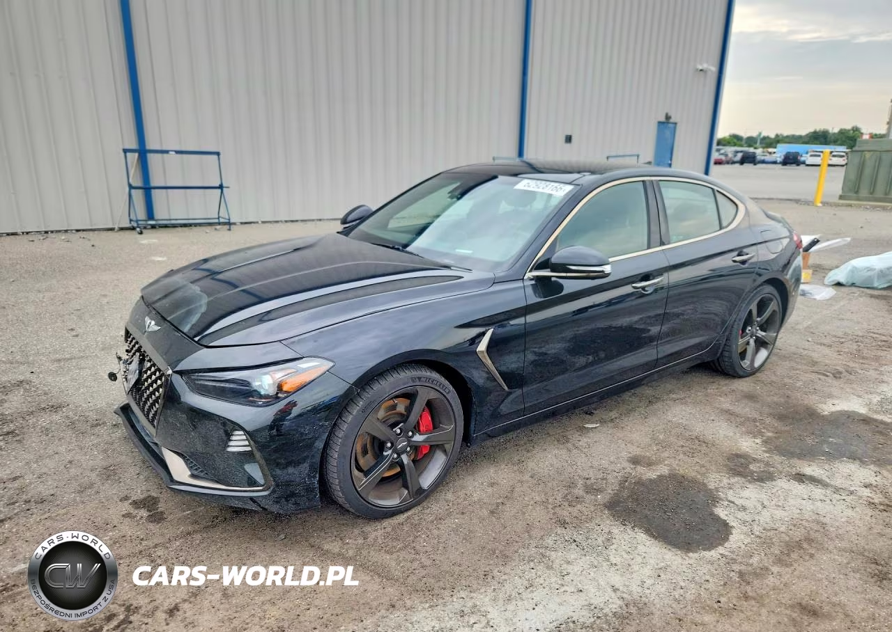 2021 Genesis G70 3.3T VIN:KMTG34LE4MU069391 - 1