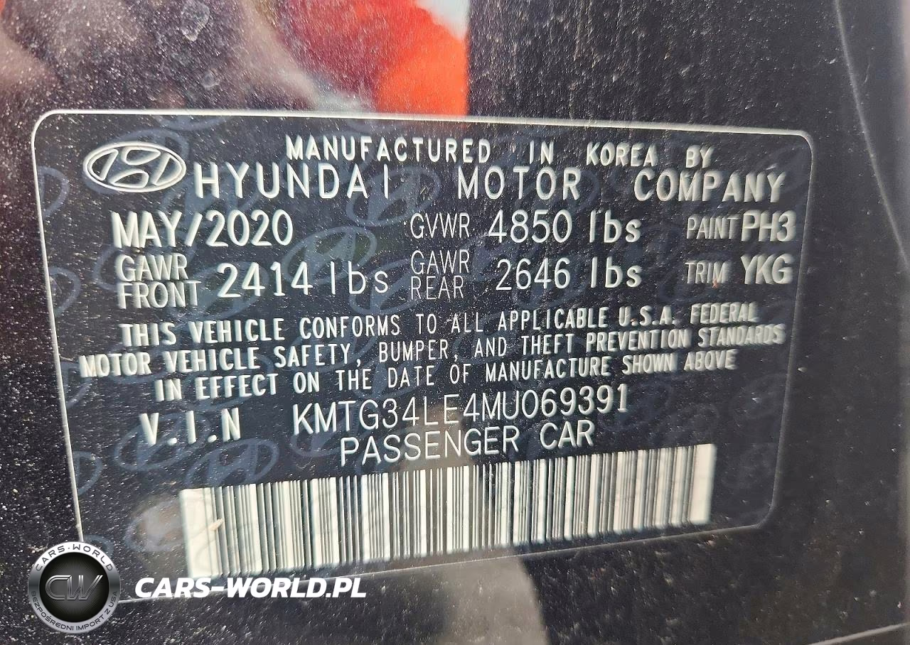 2021 Genesis G70 3.3T VIN:KMTG34LE4MU069391 - 13