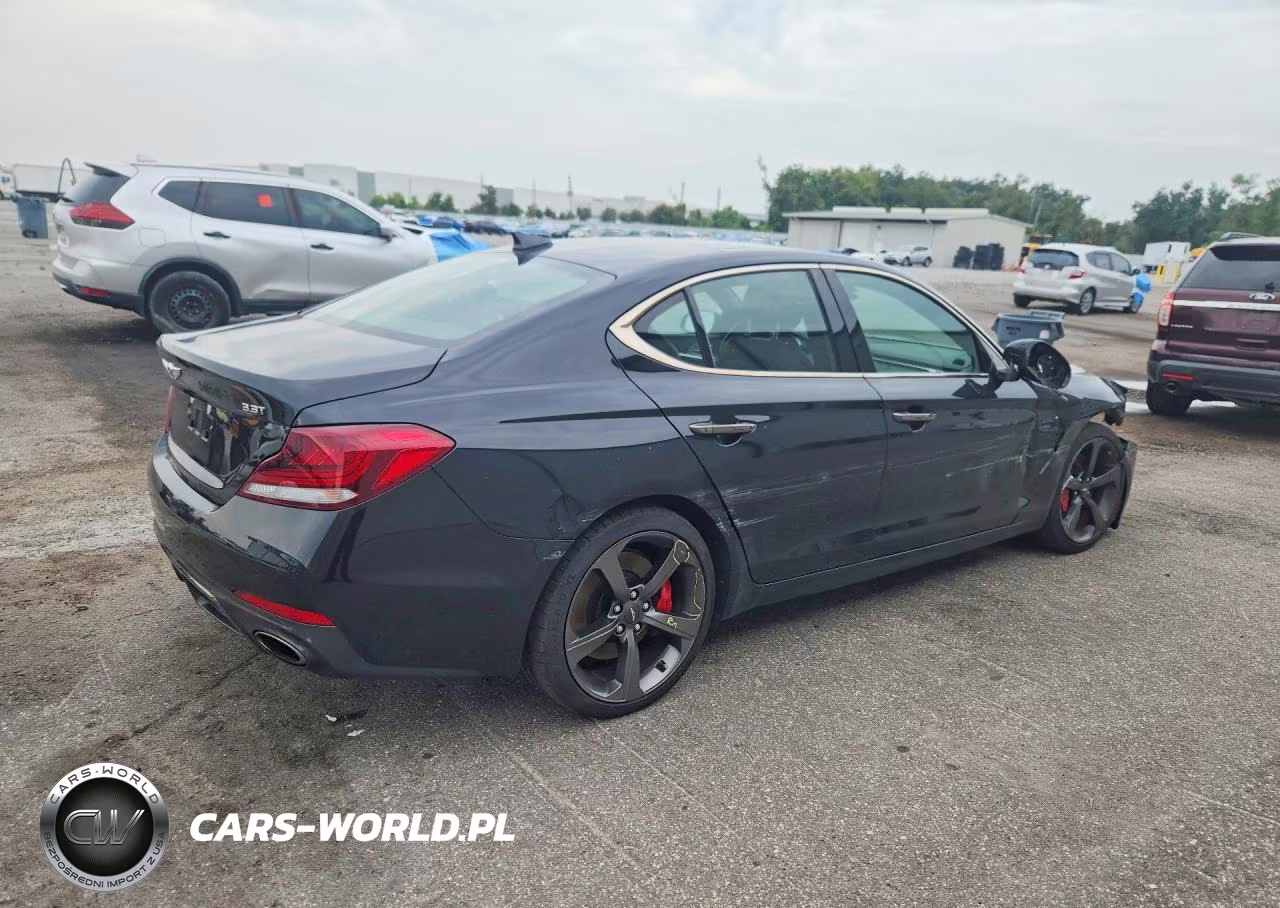 2021 Genesis G70 3.3T VIN:KMTG34LE4MU069391 - 3