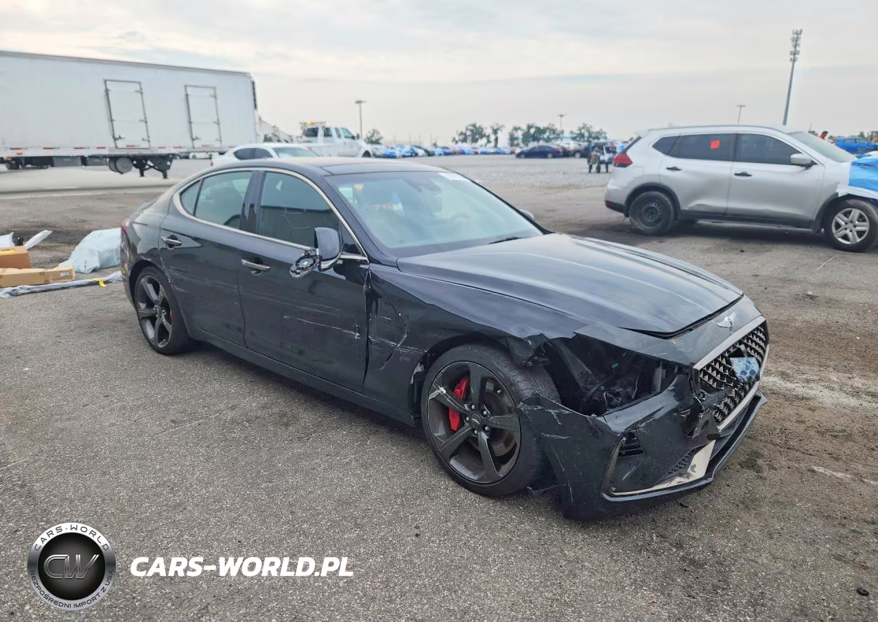 2021 Genesis G70 3.3T VIN:KMTG34LE4MU069391 - 4