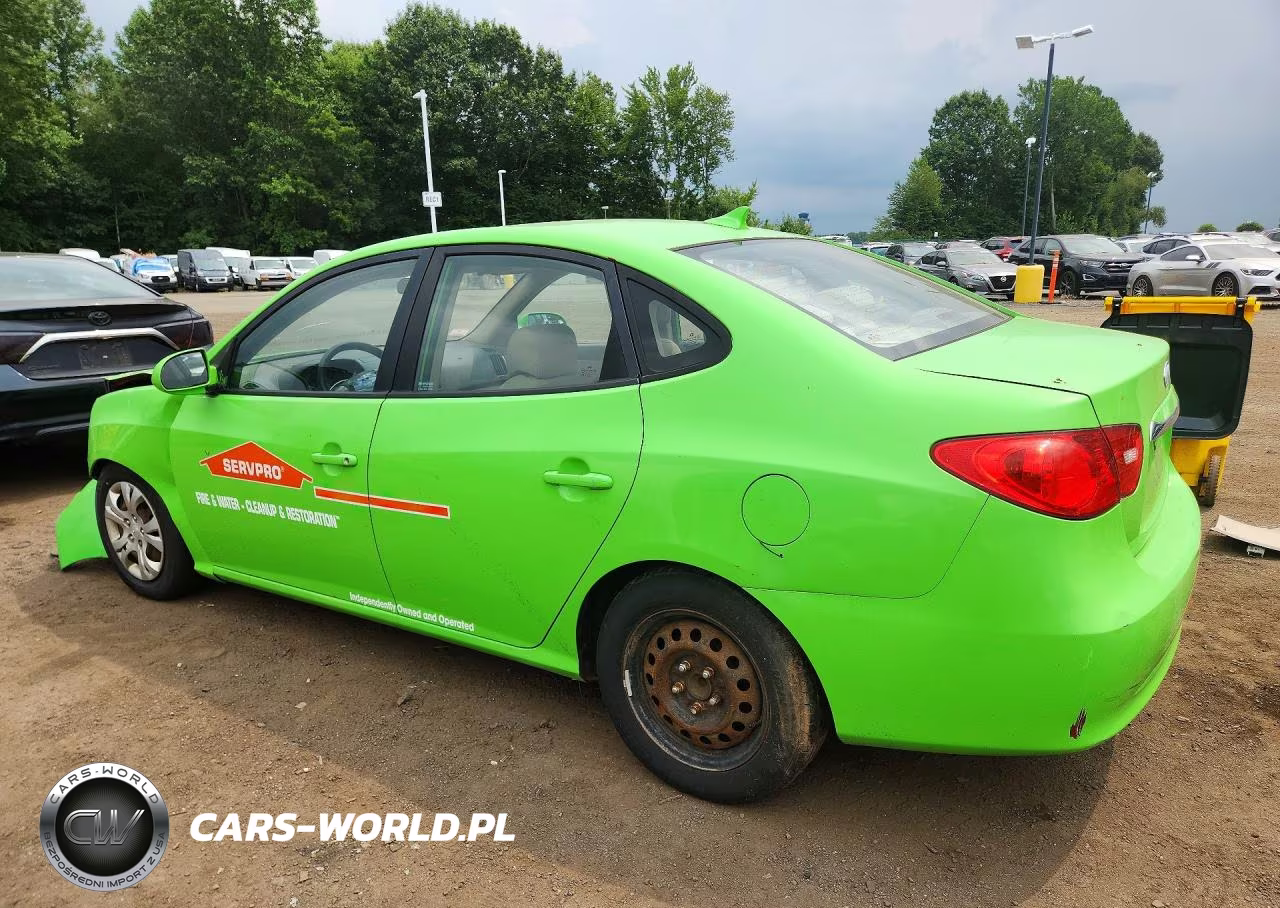 2010 Hyundai Elantra Gls VIN:KMHDU4AD7AU831290 - 2