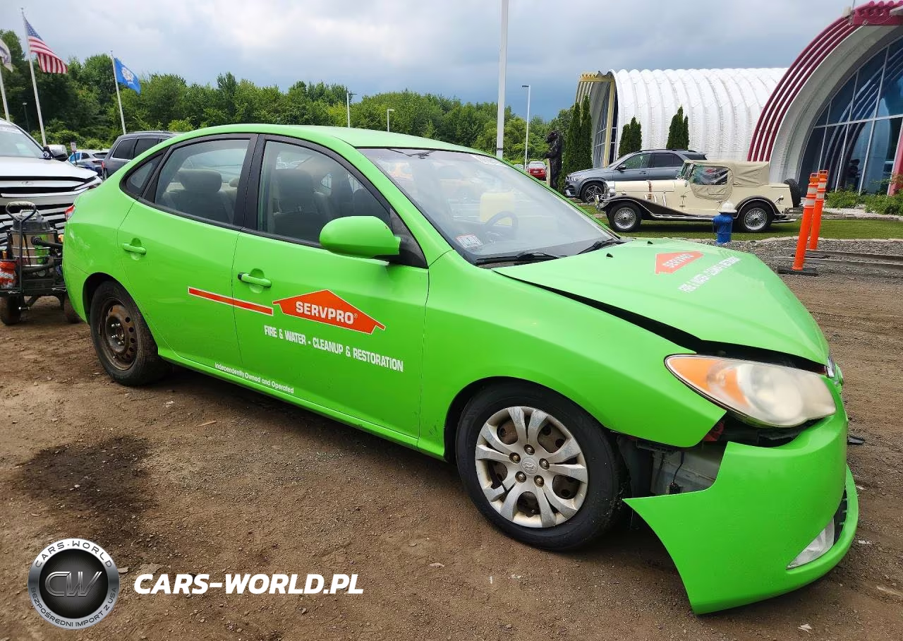 2010 Hyundai Elantra Gls VIN:KMHDU4AD7AU831290 - 4
