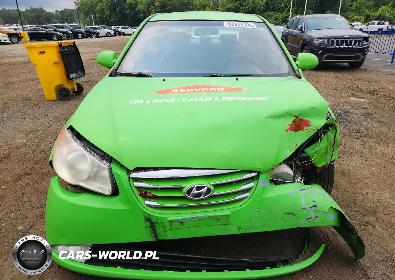 2010 Hyundai Elantra Gls VIN:KMHDU4AD7AU831290 - 5