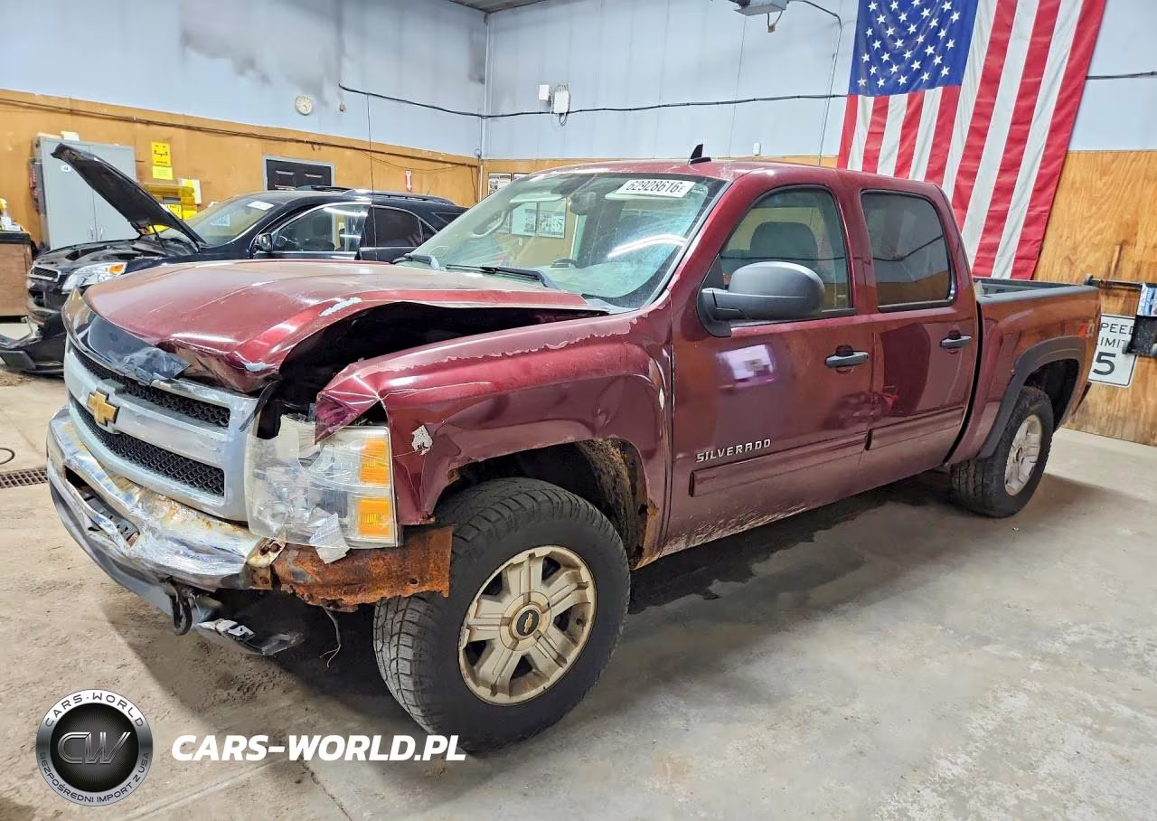 2013 Chevrolet Silverado K1500 Lt VIN:3GCPKSE72DG249699 - 1