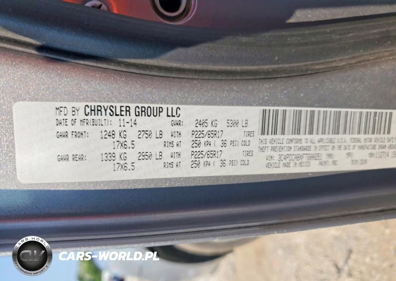 2015 Dodge Journey Se VIN:3C4PDCABXFT600251 - 13