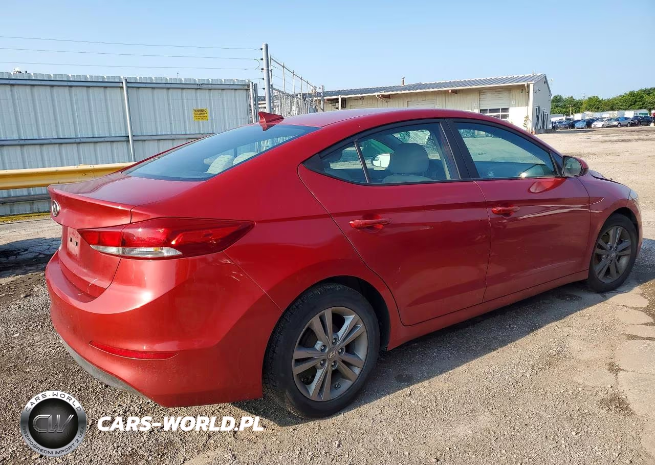 2017 Hyundai Elantra Se VIN:5NPD84LF8HH012624 - 3
