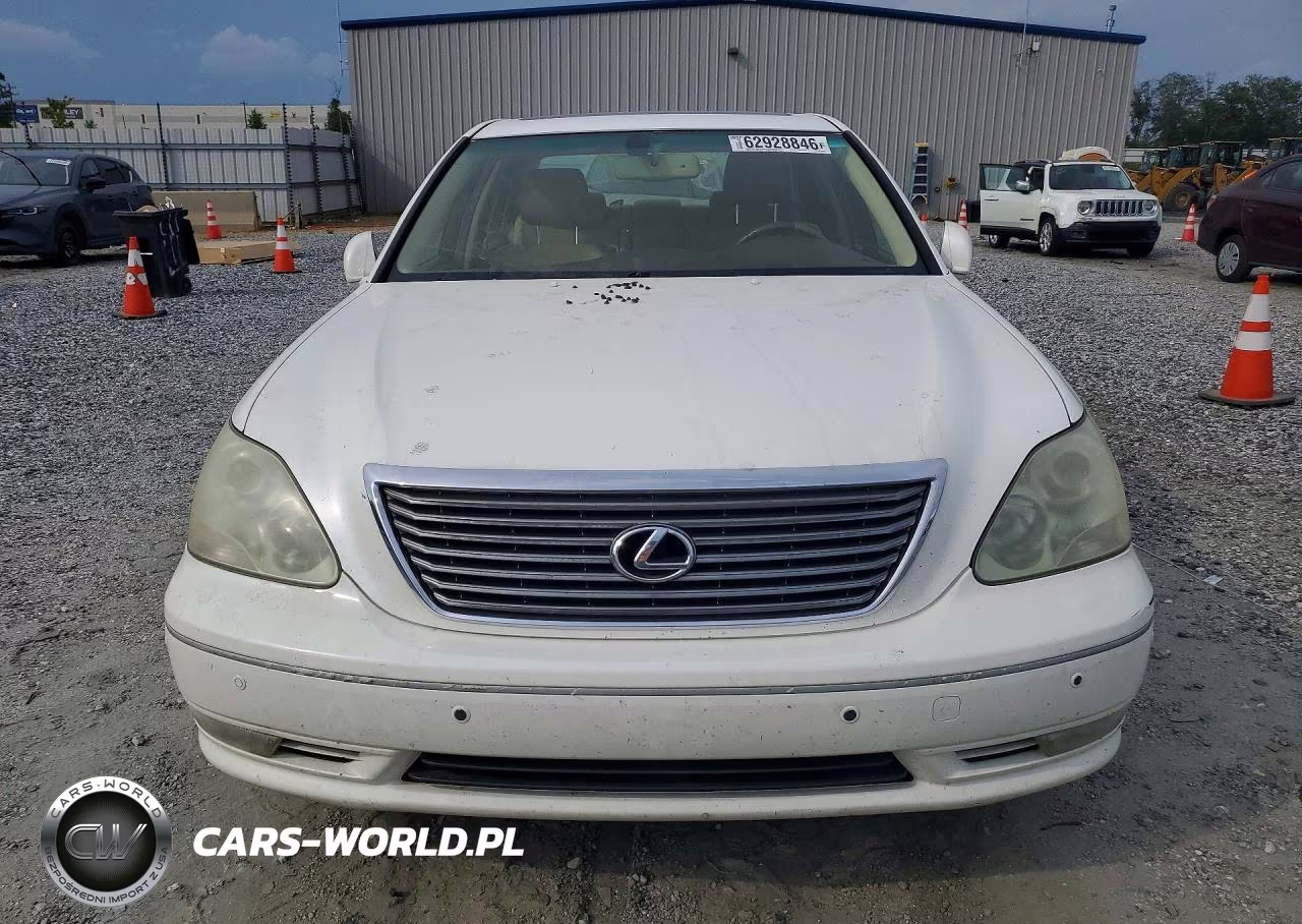 2005 Lexus Ls 430 VIN:JTHBN36F555006991 - 5
