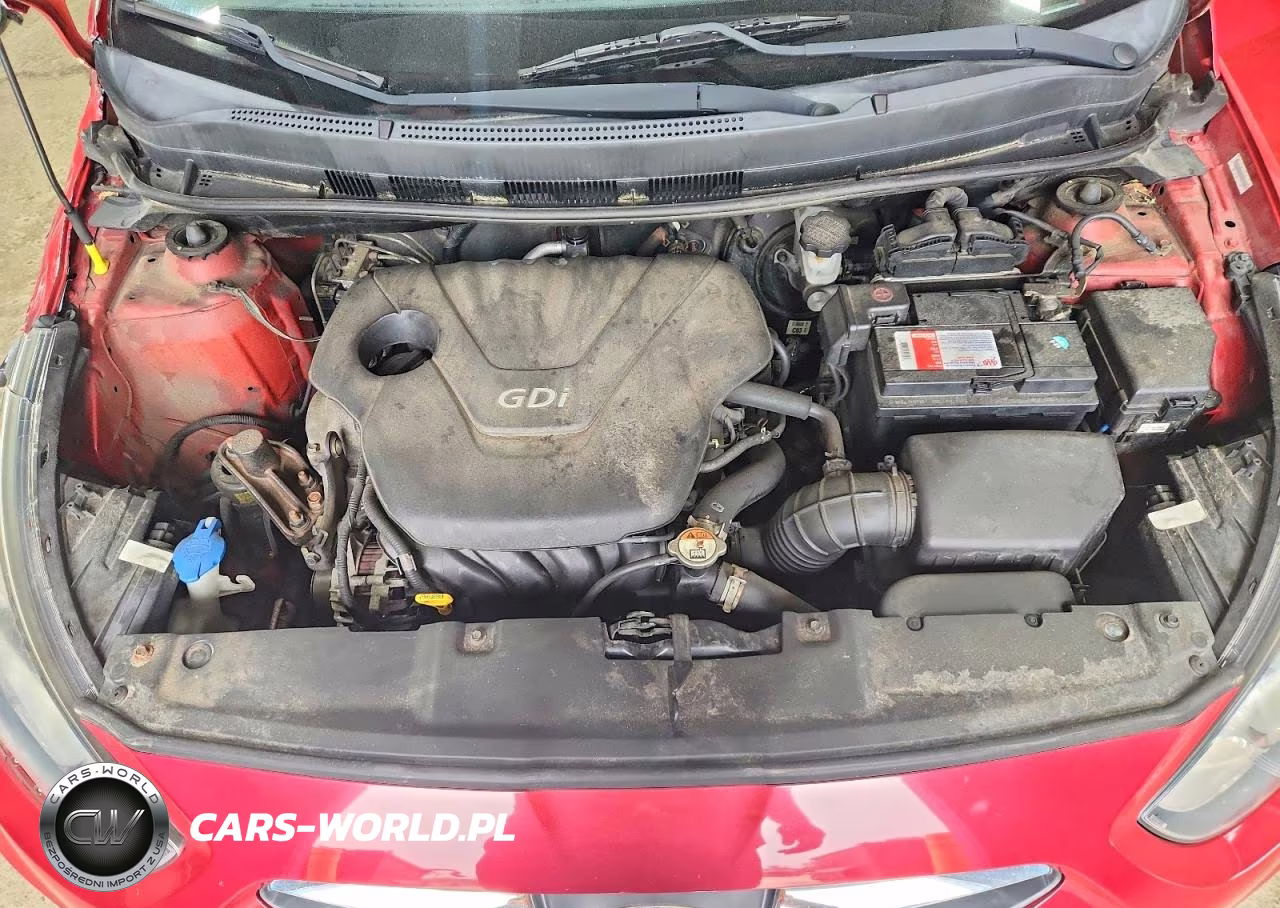 2014 Hyundai Accent Gls VIN:KMHCT4AE2EU733555 - 11