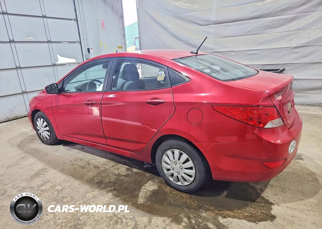 2014 Hyundai Accent Gls VIN:KMHCT4AE2EU733555 - 2