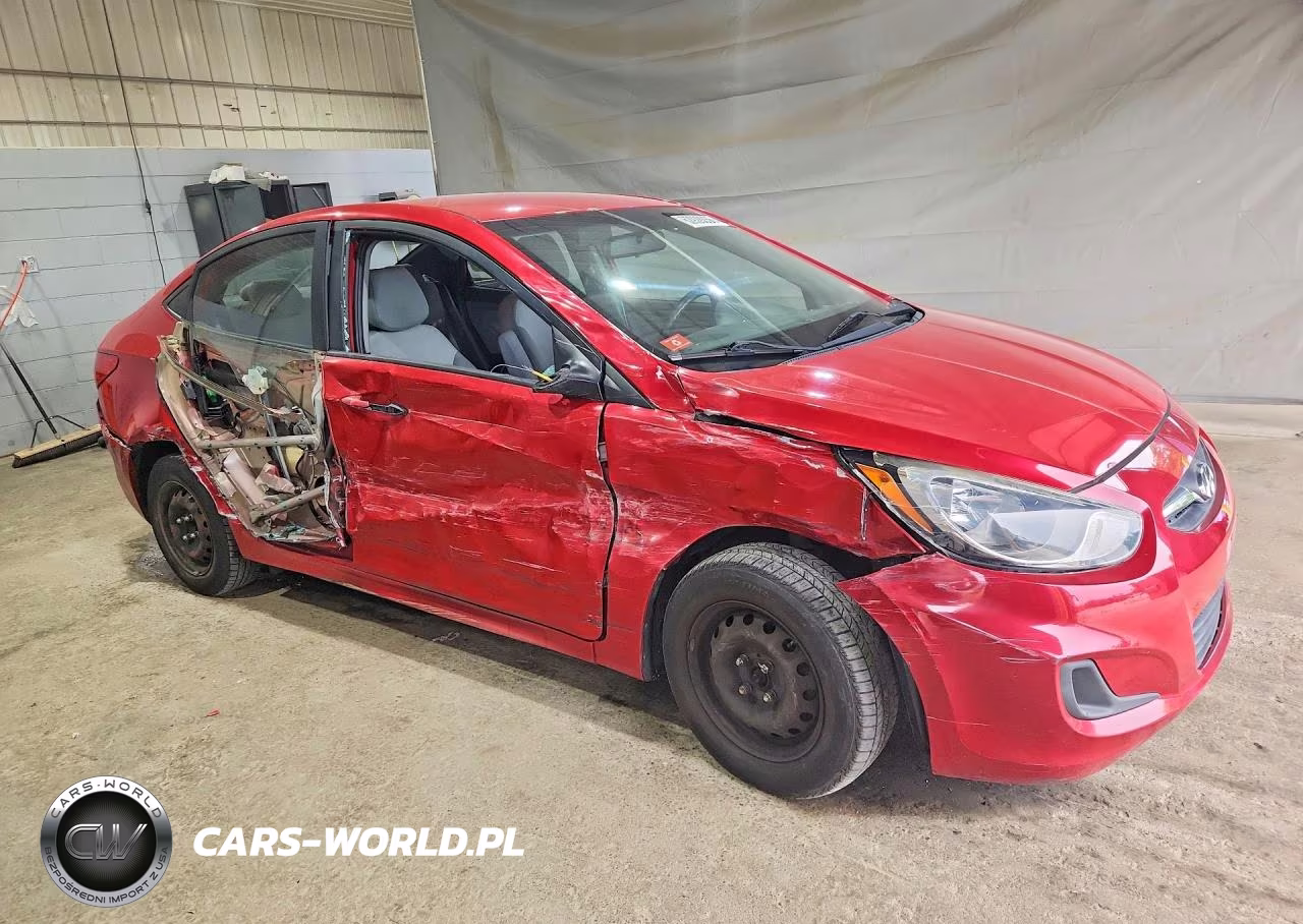 2014 Hyundai Accent Gls VIN:KMHCT4AE2EU733555 - 4