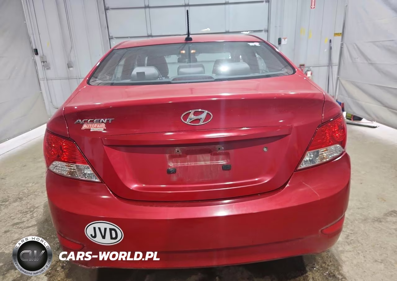 2014 Hyundai Accent Gls VIN:KMHCT4AE2EU733555 - 6