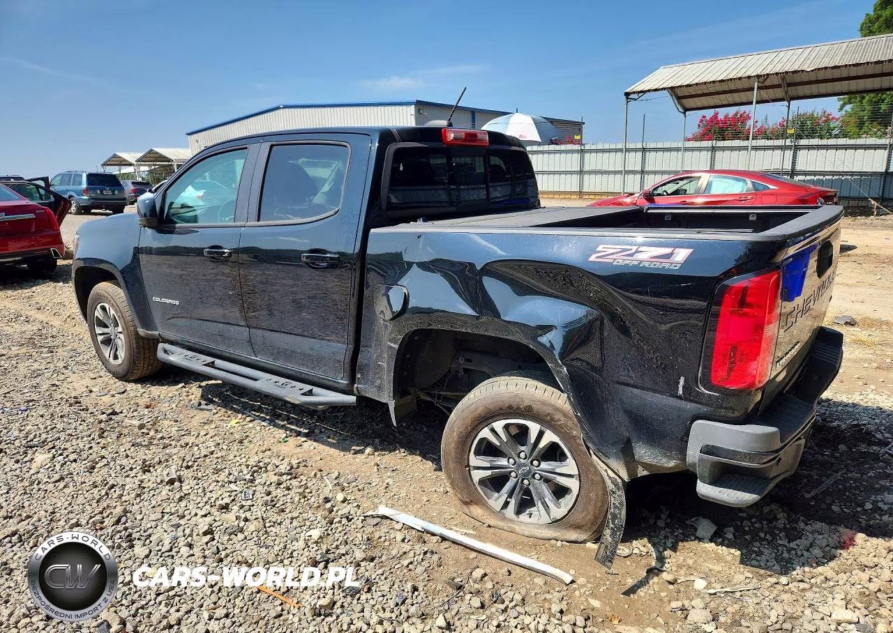 2021 Chevrolet Colorado 4Wd Short Box Z71 VIN:1GCGTDEN5M1183266 - 2