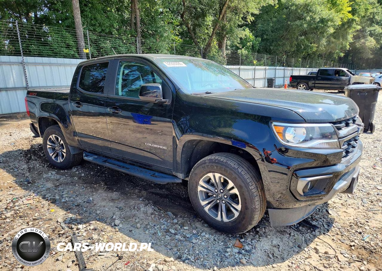 2021 Chevrolet Colorado 4Wd Short Box Z71 VIN:1GCGTDEN5M1183266 - 4