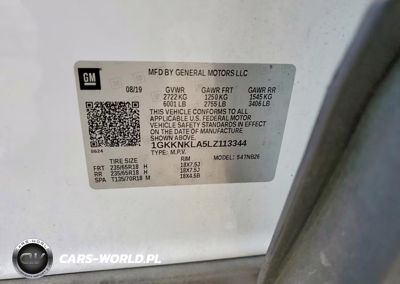2020 GMC Acadia Sle VIN:1GKKNKLA5LZ113344 - 13