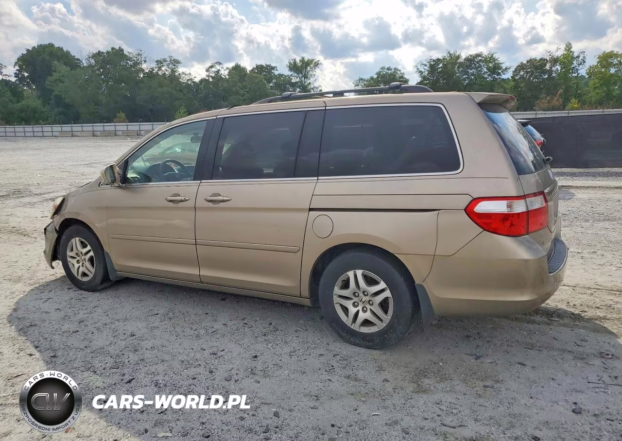 2005 Honda Odyssey Exl VIN:5FNRL38715B009767 - 2
