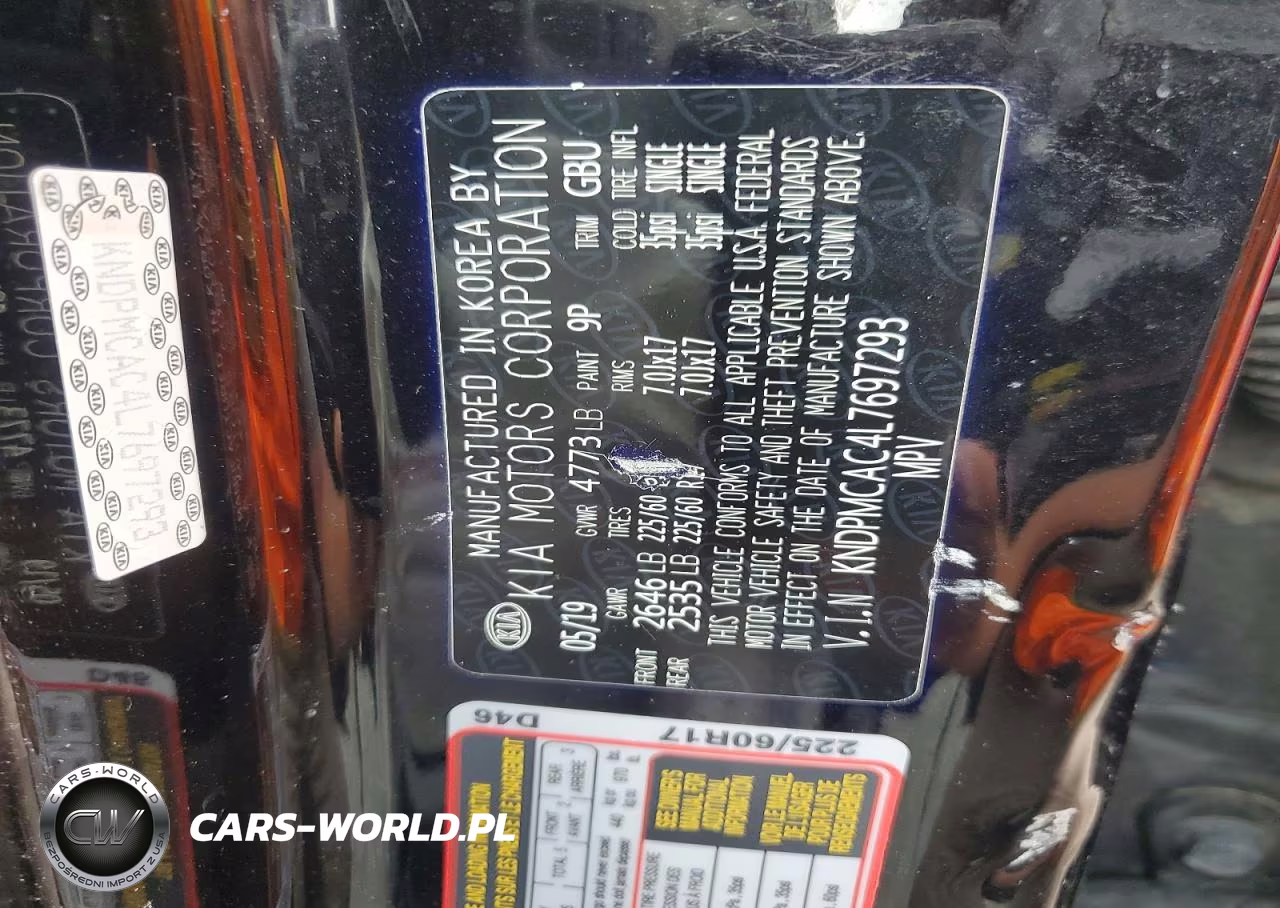 2020 Kia Sportage Lx VIN:KNDPMCAC4L7697293 - 13