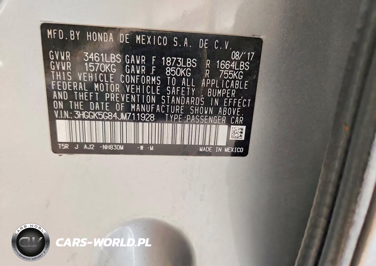 2018 Honda Fit Ex VIN:3HGGK5G84JM711928 - 12