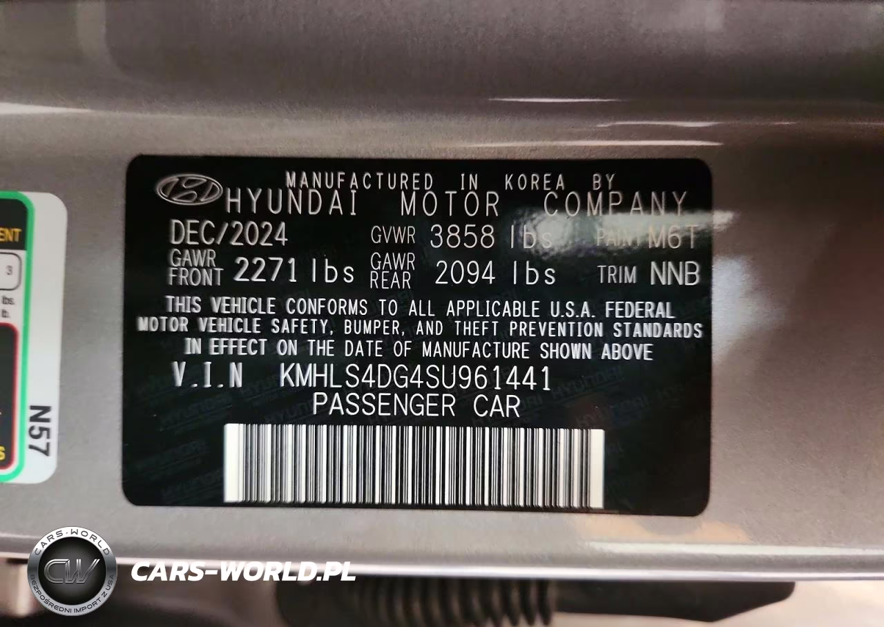 2025 Hyundai Elantra Sel VIN:KMHLS4DG4SU961441 - 12