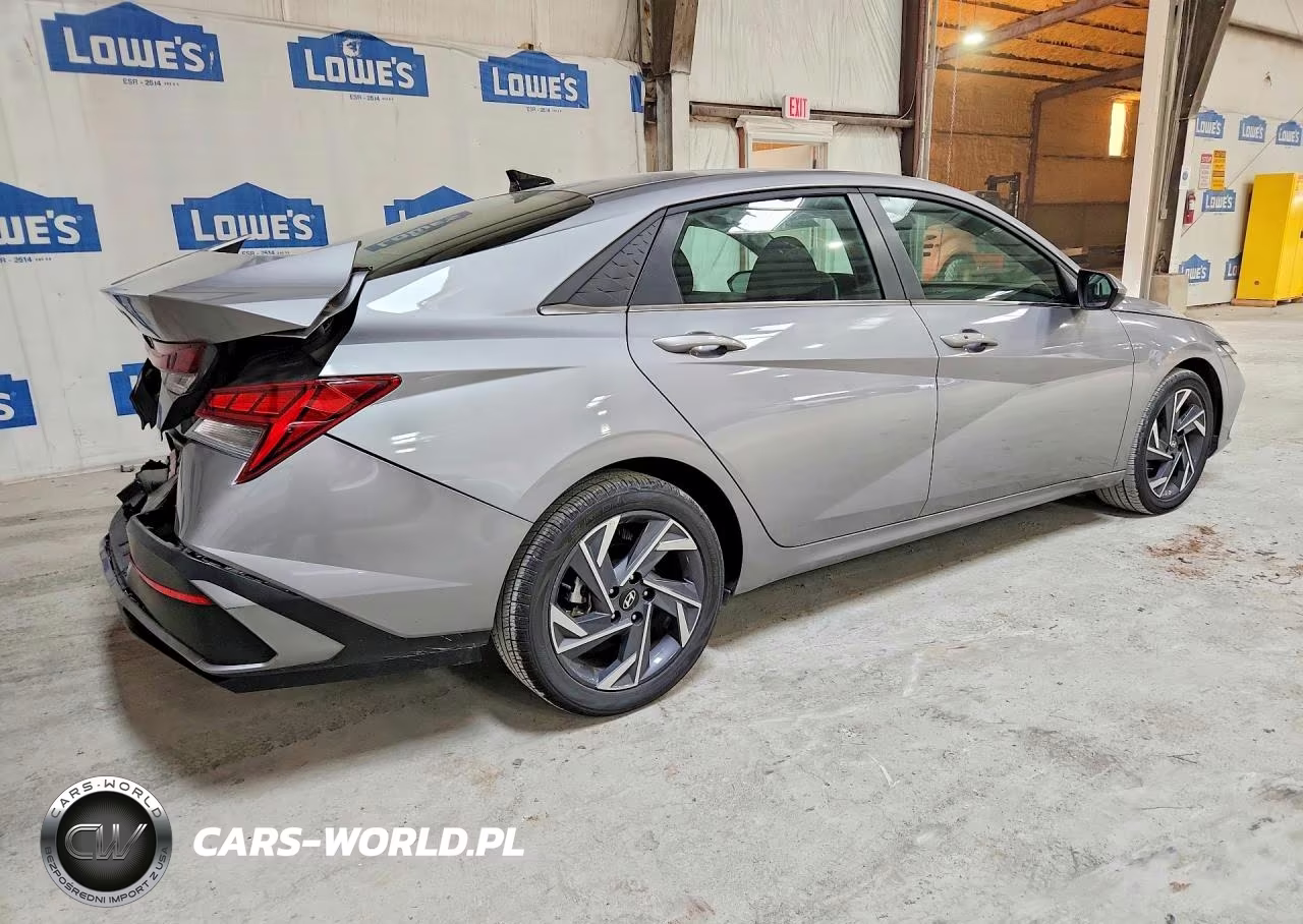2025 Hyundai Elantra Sel VIN:KMHLS4DG4SU961441 - 3