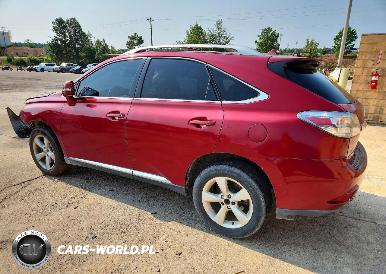 2010 Lexus Rx 350 VIN:2T2ZK1BA0AC031801 - 2
