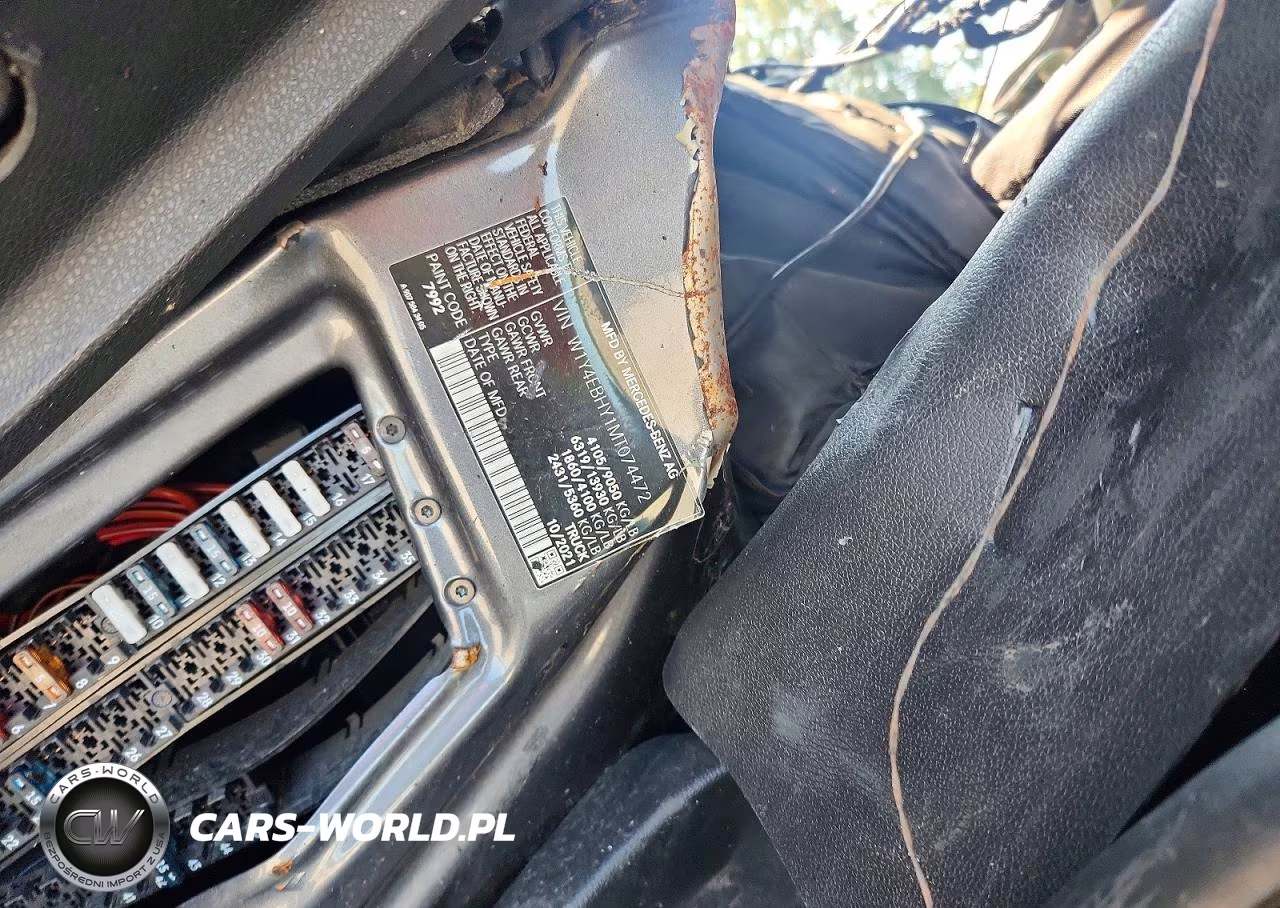 2021 Mercedes-Benz Sprinter 2500 VIN:W1Y4EBHY1MT074472 - 13