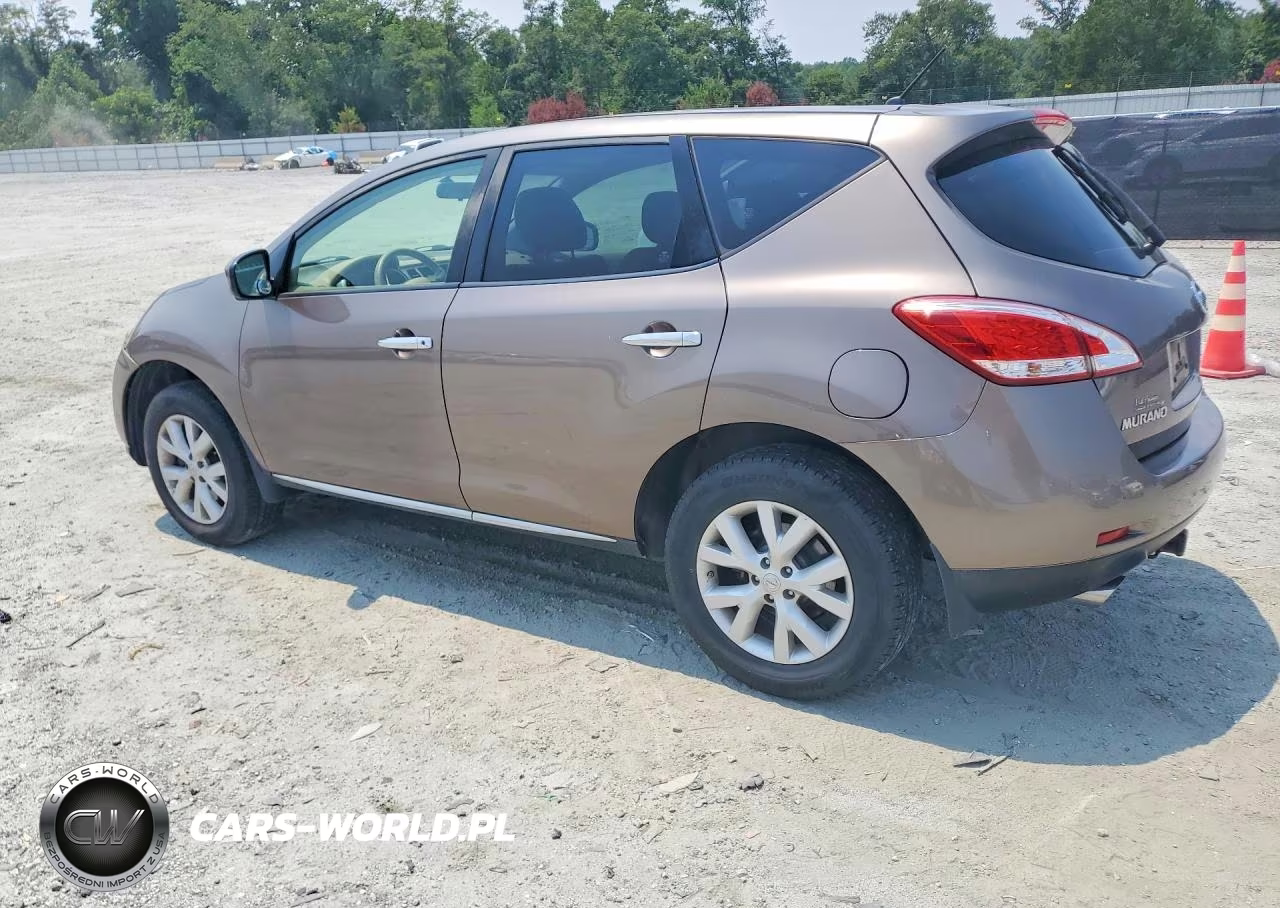 2012 Nissan Murano S VIN:JN8AZ1MW8CW211063 - 2