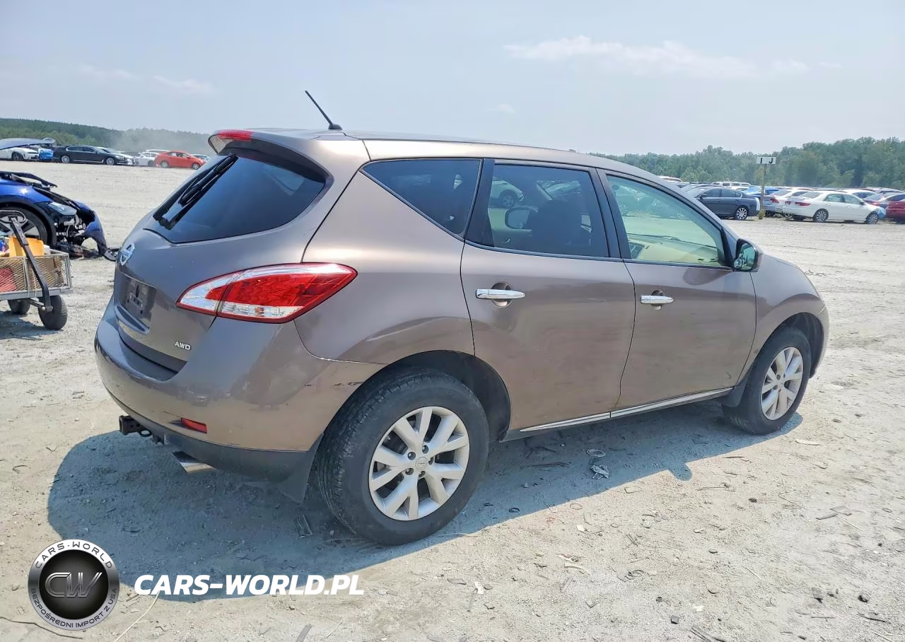 2012 Nissan Murano S VIN:JN8AZ1MW8CW211063 - 3