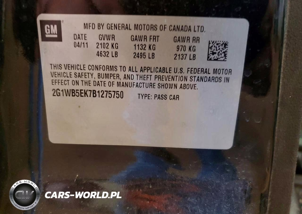 2011 Chevrolet Impala Lt VIN:2G1WB5EK7B1275750 - 12