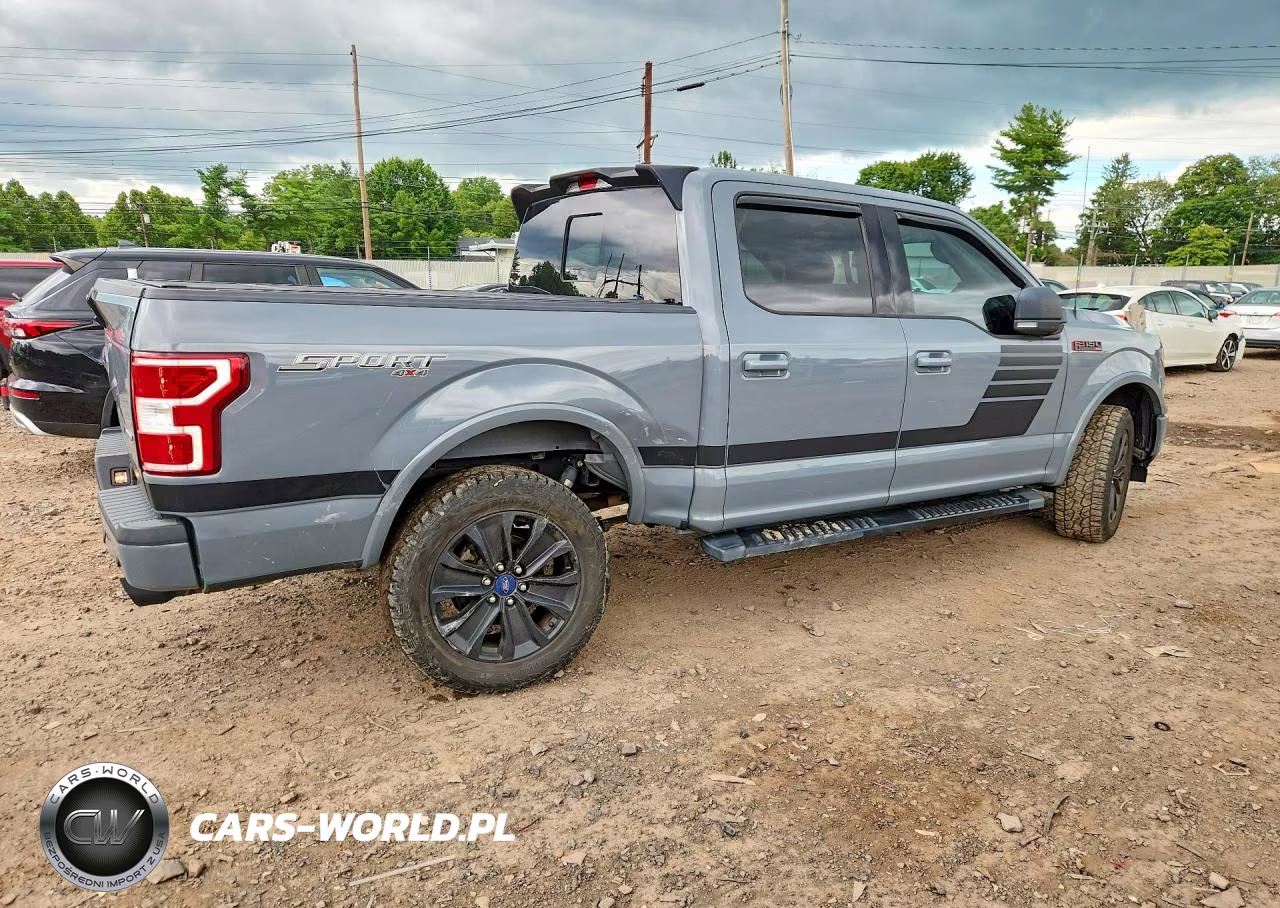 2019 Ford F150 Supercrew VIN:1FTEW1E45KFA72883 - 3