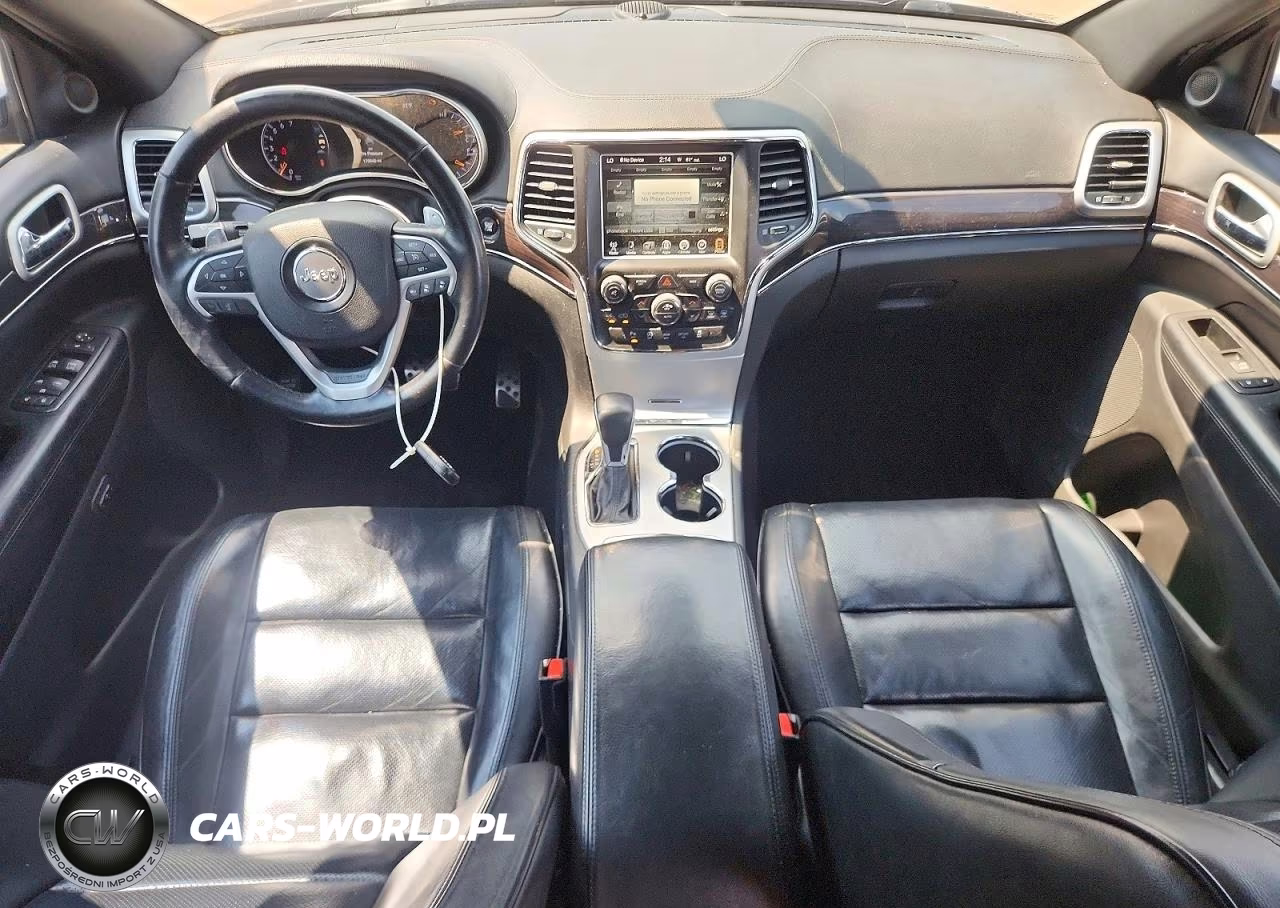 2016 Jeep Grand Cherokee Overland VIN:1C4RJFCG4GC324027 - 8
