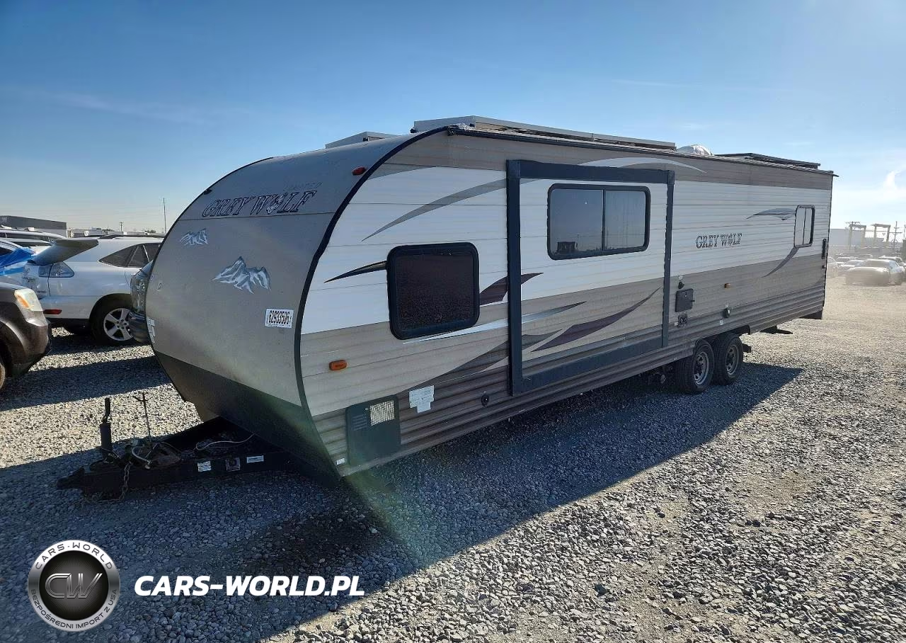 2015 Forest River Grey Wolf Camper VIN:4X4TCKC26FK027949 - 2