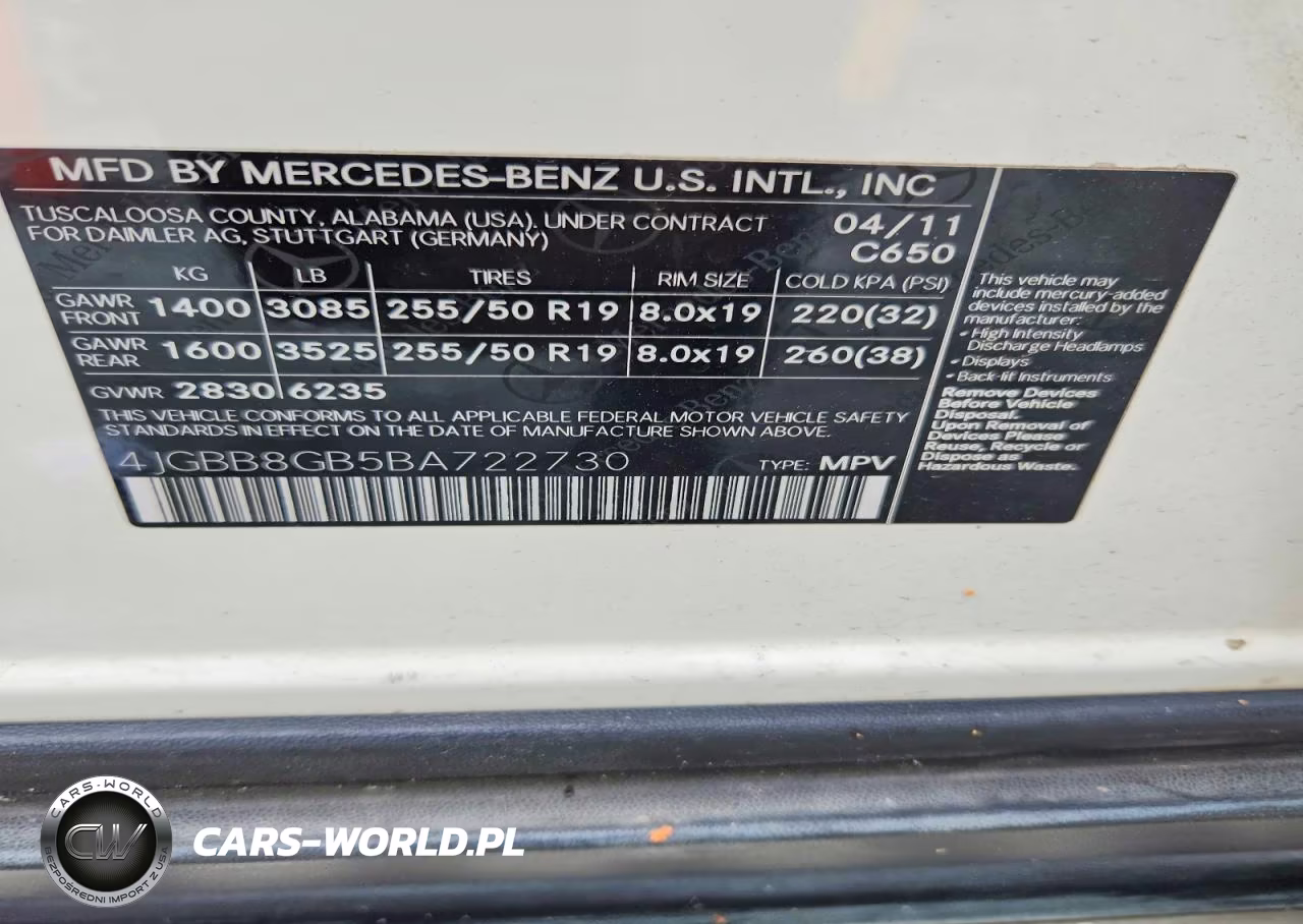 2011 Mercedes-Benz Ml 350 4Matic VIN:4JGBB8GB5BA722730 - 13