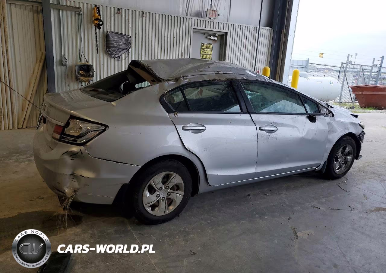 2015 Honda Civic Lx VIN:19XFB2F50FE011549 - 3