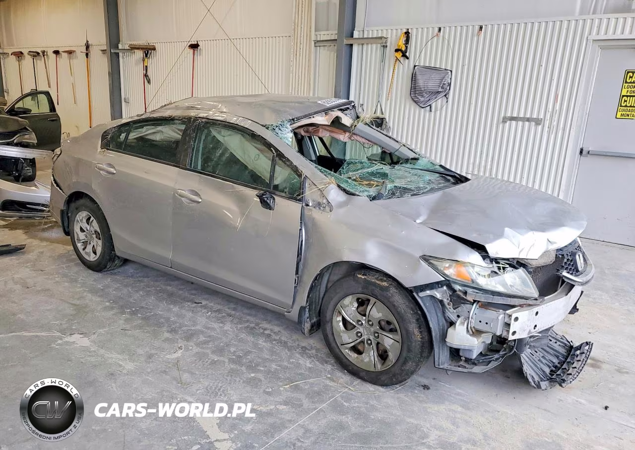 2015 Honda Civic Lx VIN:19XFB2F50FE011549 - 4