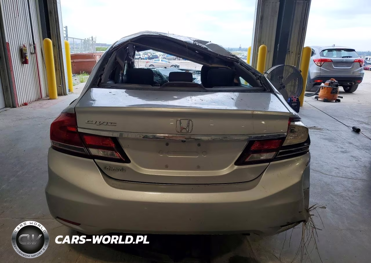 2015 Honda Civic Lx VIN:19XFB2F50FE011549 - 6