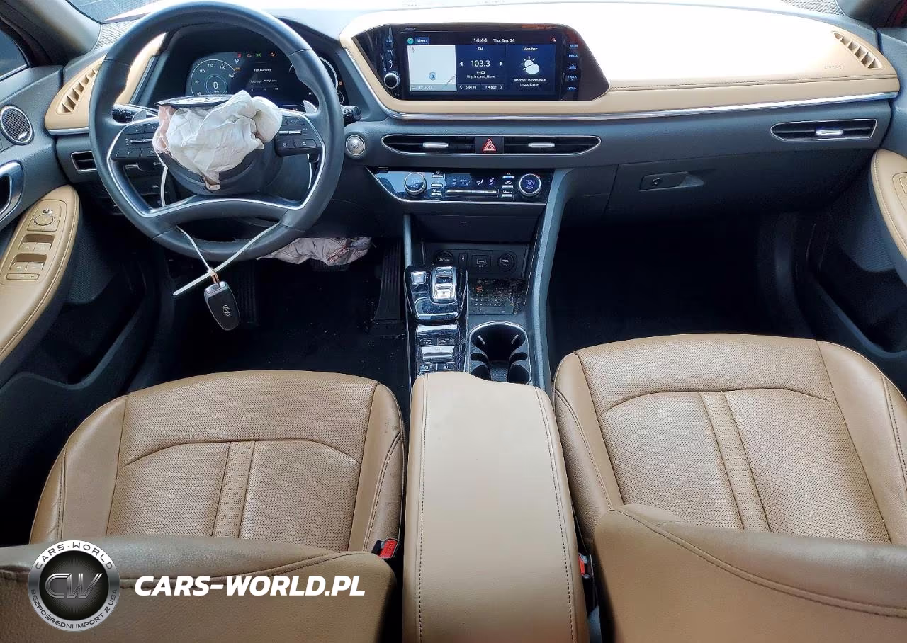 2021 Hyundai Sonata Limited VIN:KMHL34J26MA154686 - 8