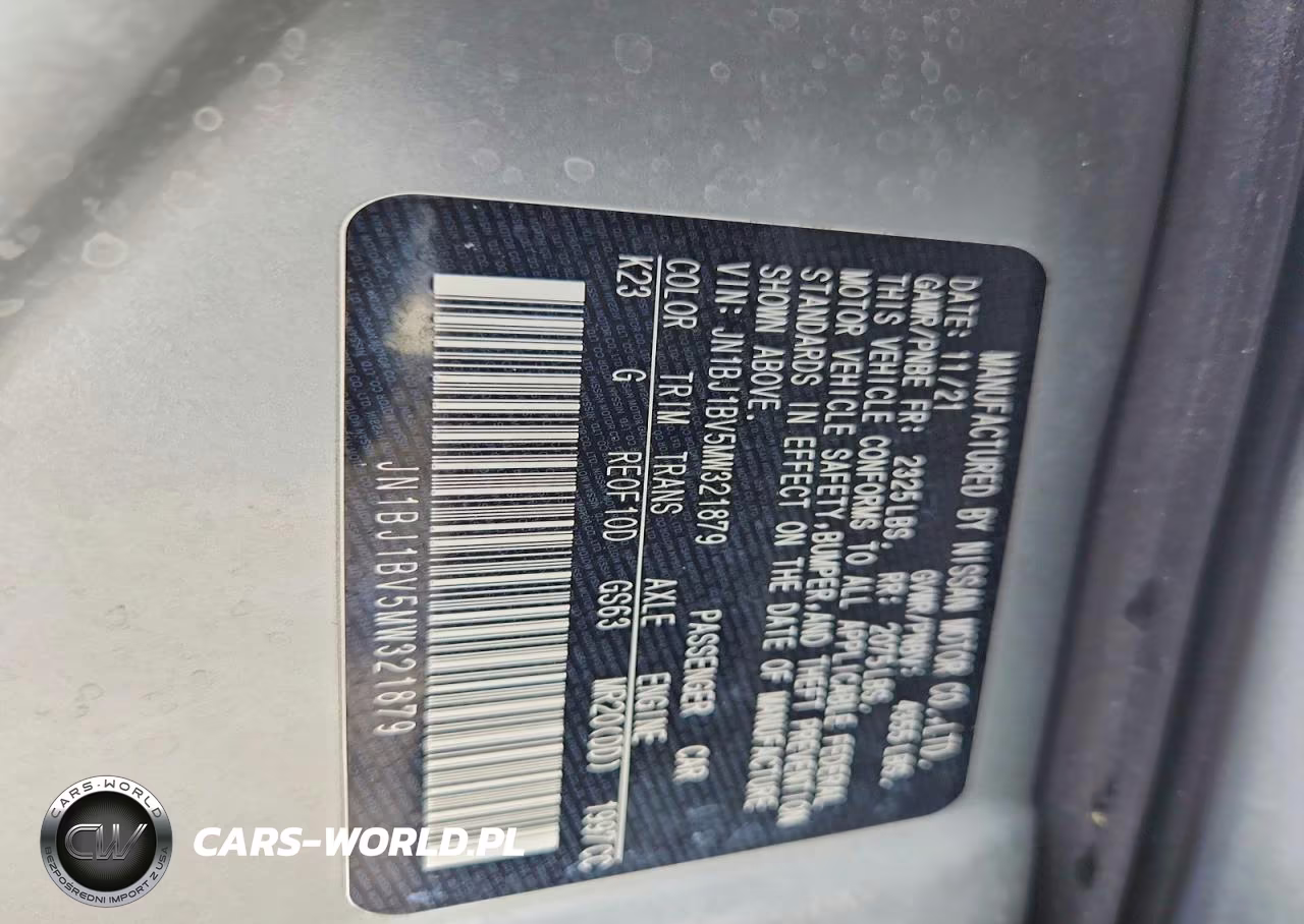 2021 Nissan Rogue Sport Sv VIN:JN1BJ1BV5MW321879 - 14