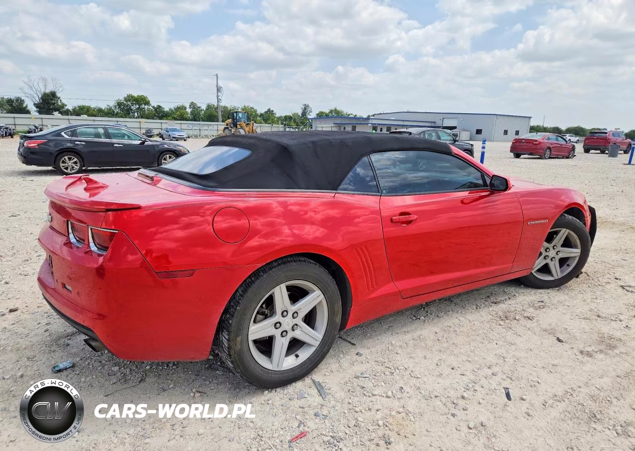 2012 Chevrolet Camaro Lt VIN:2G1FB3D30C9114139 - 3